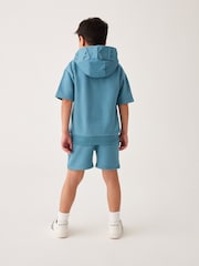 Komplet majice s kapuco in kratkih hlač s potiskom Baker by Ted Baker - Slika 3 iz 14