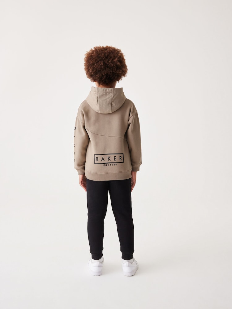 Baker by Ted Baker Stone Seam Hoodie - Image 2 of 10