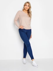 M&Co Pink Scoop Neck Jumper - Image 2 of 4