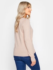 M&Co Pink Scoop Neck Jumper - Image 3 of 4