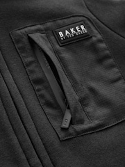 Bluza Baker by Ted Baker z kapturem i panelami, w 100% z bawełny - Image 11 of 14