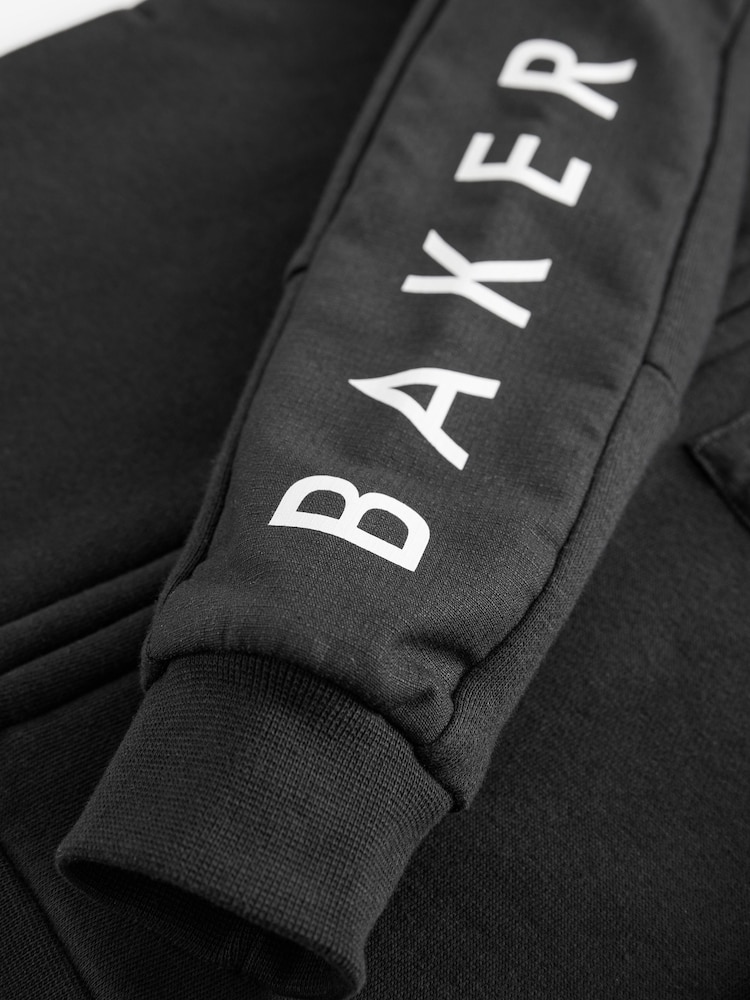 Bluza Baker by Ted Baker z kapturem i panelami, w 100% z bawełny - Image 14 of 14