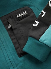 هودي بتصميم مقسَّم لأجزاء مصنوع من القطن 100% من Baker By Ted Baker - صورة 10 من 12