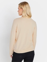 M&Co Pink Large Petite Blush Star Jumper - Image 2 of 4