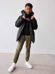Baker by Ted Baker Shower Resistant Parka Coat - Image 1 of 14