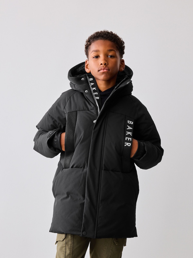 Baker by Ted Baker Shower Resistant Parka Coat - Image 2 of 14