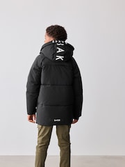 Baker by Ted Baker Shower Resistant Parka Coat - Image 4 of 14