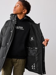 Baker by Ted Baker Shower Resistant Parka Coat - Image 5 of 14