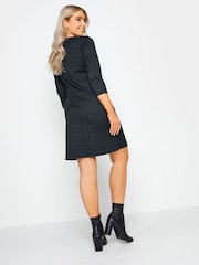 M&Co Green Petite Check Dress - Image 2 of 4