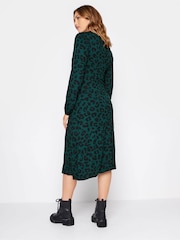 Long Tall Sally Green Long Sleeve Tea Green Dress - Image 3 of 4