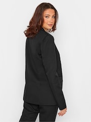 Svart - Long Tall Sally Scuba Crepe Kavaj - Bild 2 av 4