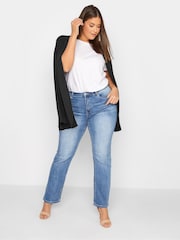 Svart - Long Tall Sally Scuba Crepe Kavaj - Bild 4 av 5