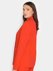 Long Tall Sally Red Scuba Crepe Blazer - Image 2 of 4