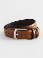 Tan Brown Formal Leather Belt - Image 2 of 4