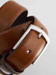 Tan Brown Formal Leather Belt - Image 3 of 4