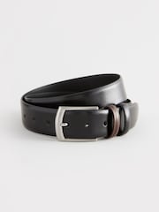 Black Formal Leather Belt - Image 2 of 4