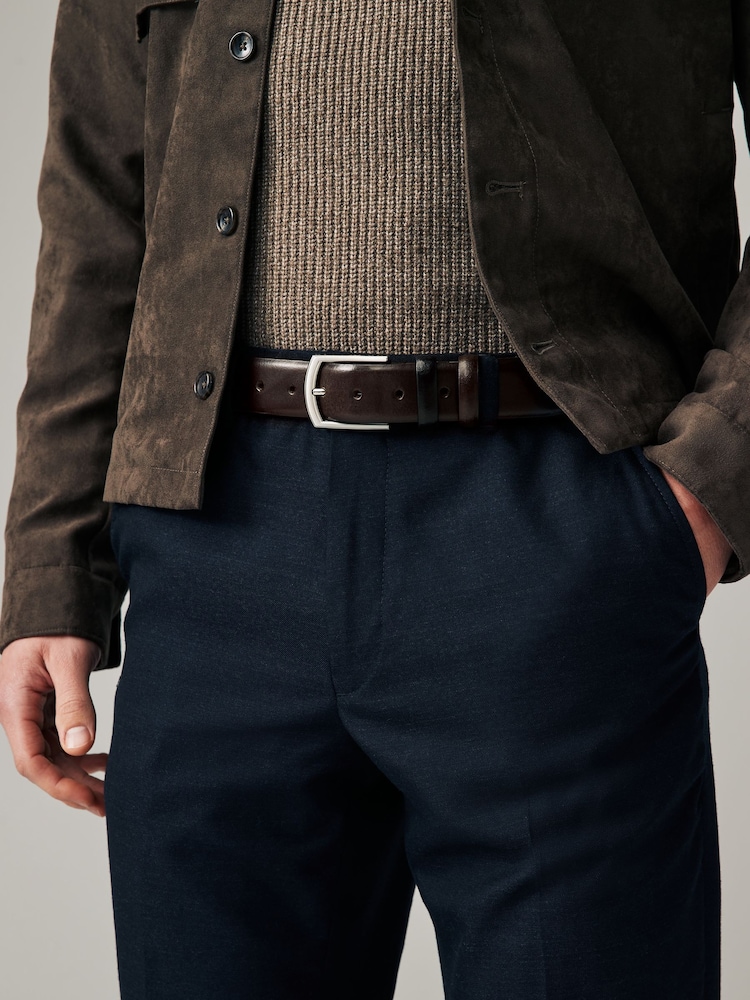 Brown Formal Leather Belt - Image 1 of 4