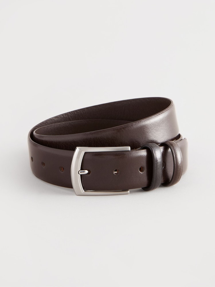 Brown Formal Leather Belt - Image 2 of 4