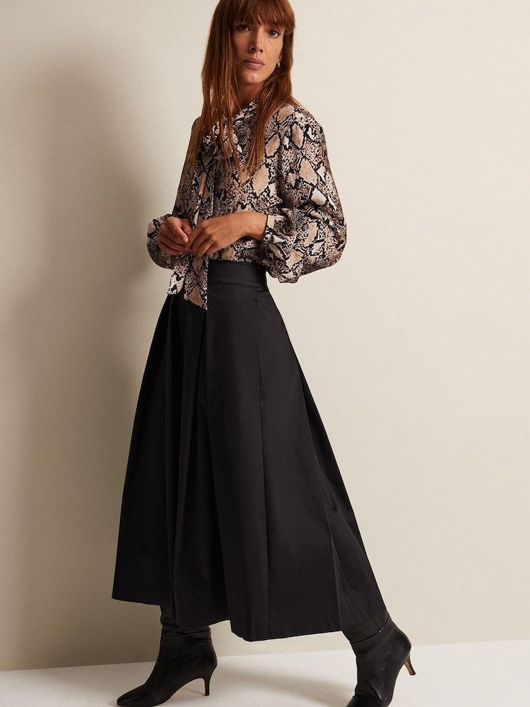 Phase Eight Trinity Pleated Black Skirt - Image 1 of 6