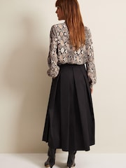 Phase Eight Trinity Pleated Black Skirt - Image 2 of 6