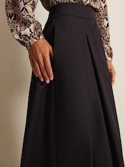 Phase Eight Trinity Pleated Black Skirt - Image 4 of 6