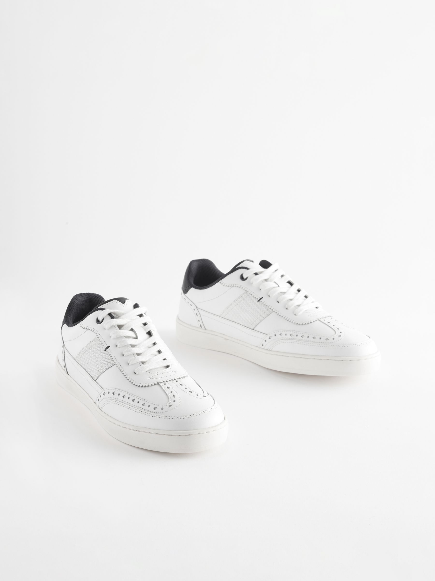 Next white trainers clearance