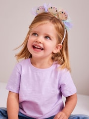 Bright Pink Shell Hair Crown - Image 1 of 4