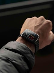 Sekonda Unisex Motion Plus Black Smartwatch With Case And Stainless Steel Bracelet With LCD Dial - Image 1 of 6