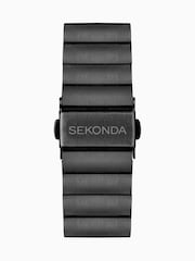 Sekonda Unisex Motion Plus Black Smartwatch With Case And Stainless Steel Bracelet With LCD Dial - Image 3 of 6