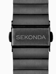 Sekonda Unisex Motion Plus Black Smartwatch With Case And Stainless Steel Bracelet With LCD Dial - Image 6 of 6
