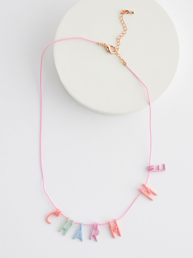 Bright Pink Tone Charm Me Make Your Own Jewellery - Image 1 of 2