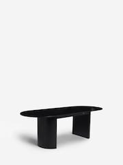 Black Conway 6-8 Extending Dining Table - Image 8 of 10