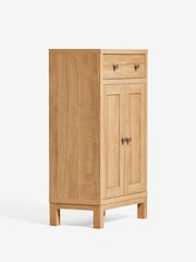 Natural Malvern Oak Effect Slim Sideboard - Image 7 of 8