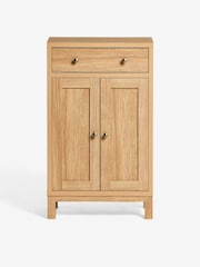 Natural Malvern Oak Effect Slim Sideboard - Image 8 of 8