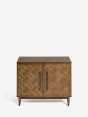 Dark Clayton Oak Marquetry Small Sideboard - Image 5 of 9