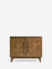 Dark Clayton Oak Marquetry Small Sideboard - Image 6 of 9