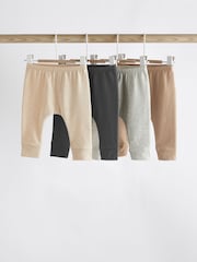 Neutral Baby Leggings 4 Pack (0mths-2yrs) - Image 1 of 10