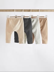 Neutral Baby Leggings 4 Pack (0mths-2yrs) - Image 2 of 10