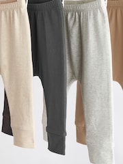 Neutral Baby Leggings 4 Pack (0mths-2yrs) - Image 7 of 10