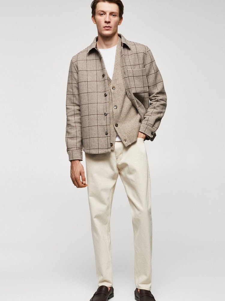 Mango Nude Cardigan - Image 1 of 6
