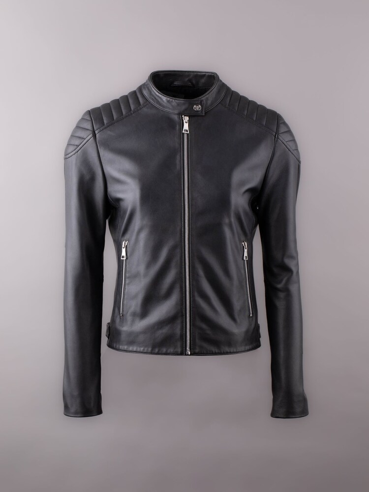 Lakeland Leather Black Tebay Leather Jacket - Image 2 of 8