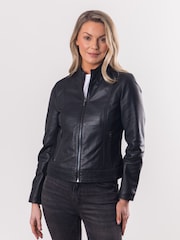 Lakeland Leather Black Anthorn Leather Jacket - Image 1 of 7