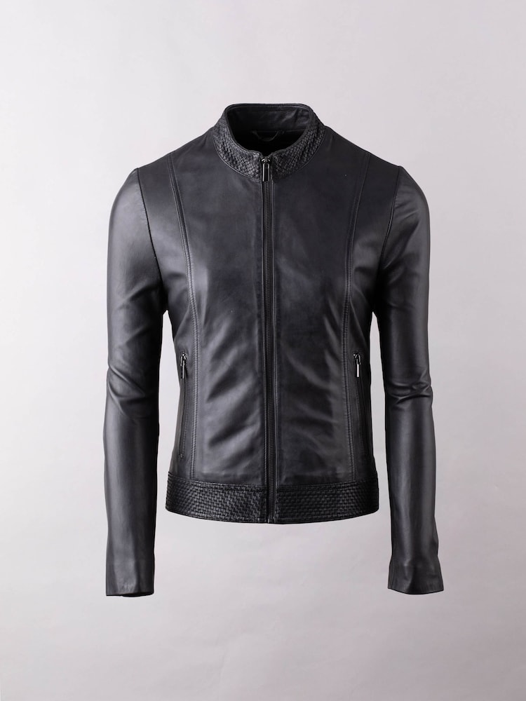 Lakeland Leather Black Anthorn Leather Jacket - Image 2 of 7