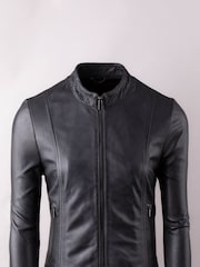 Lakeland Leather Black Anthorn Leather Jacket - Image 4 of 7