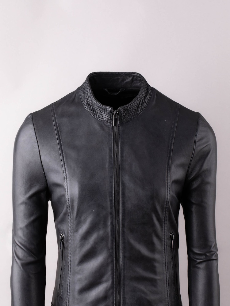 Lakeland Leather Black Anthorn Leather Jacket - Image 4 of 7