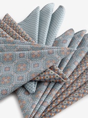 Tile Print Geo Floral Handkerchiefs 5 Pack - Image 3 of 3
