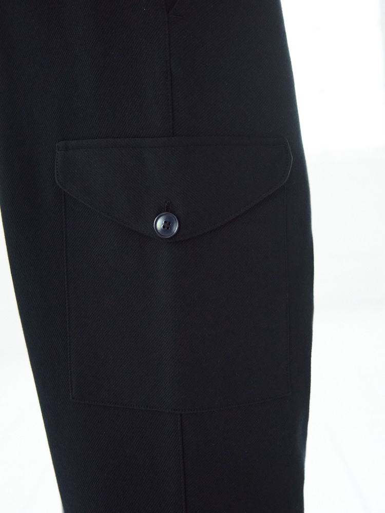 Noir - Pantalon cargo EDIT - Image 3 of 6