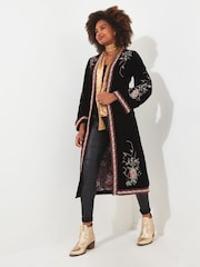 Joe Browns Boutique Bestickter Kimono - Bild 5 von 8