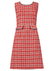 Joe Browns Red Chic Check Dress - Image 7 of 7