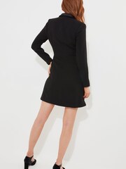Joe Browns Black Sexy Tuxedo Wrap Dress - Image 2 of 7